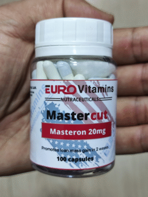 MASTERON 100CPS/20MG - EURO VITAMINS