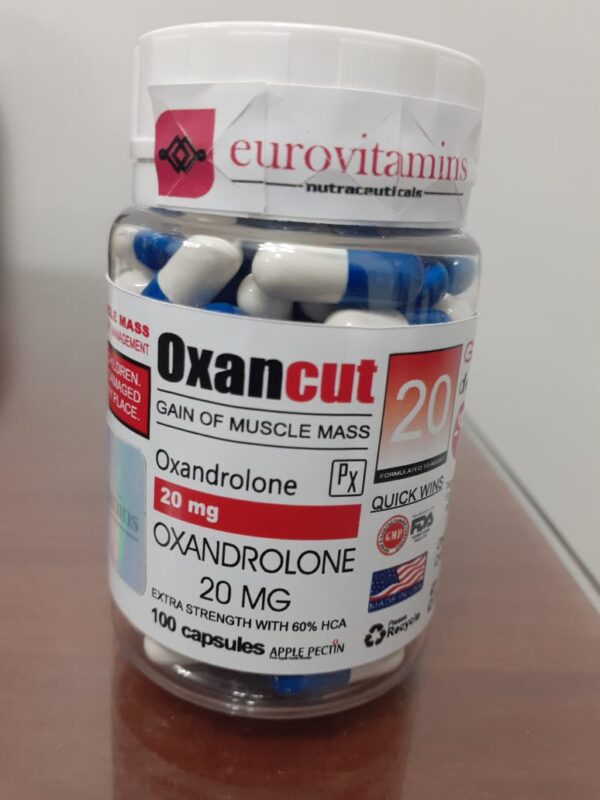 OXANDROLONA 100CP/20MG - EURO VITAMINS
